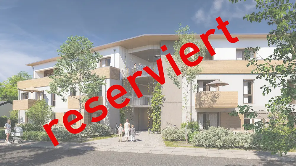 Wohnung reserviert