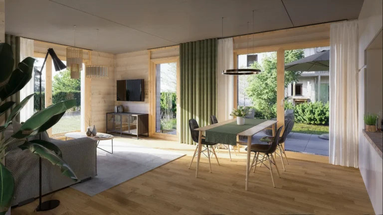 Visualisierung Wohnzimmer